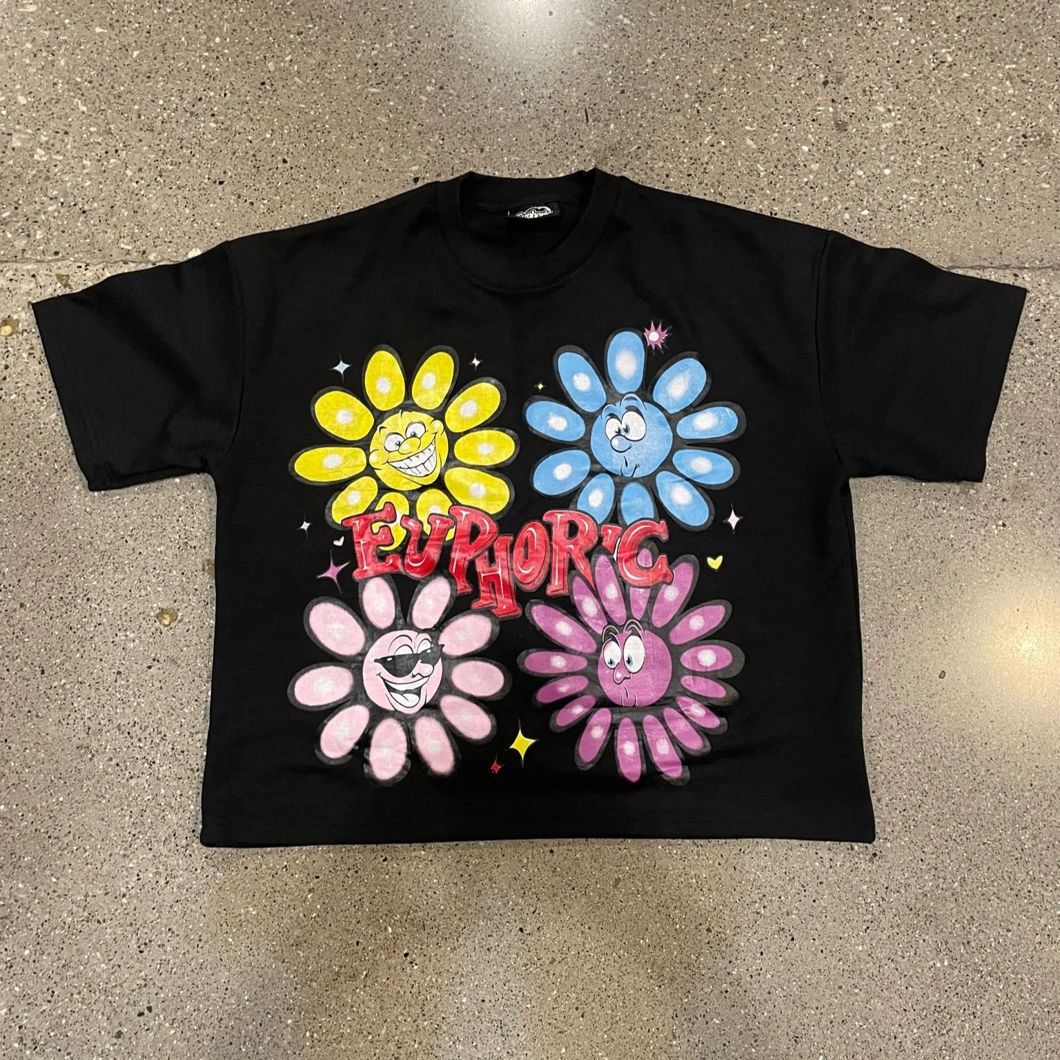 Euphoric Expression Tee - Black - Image 7
