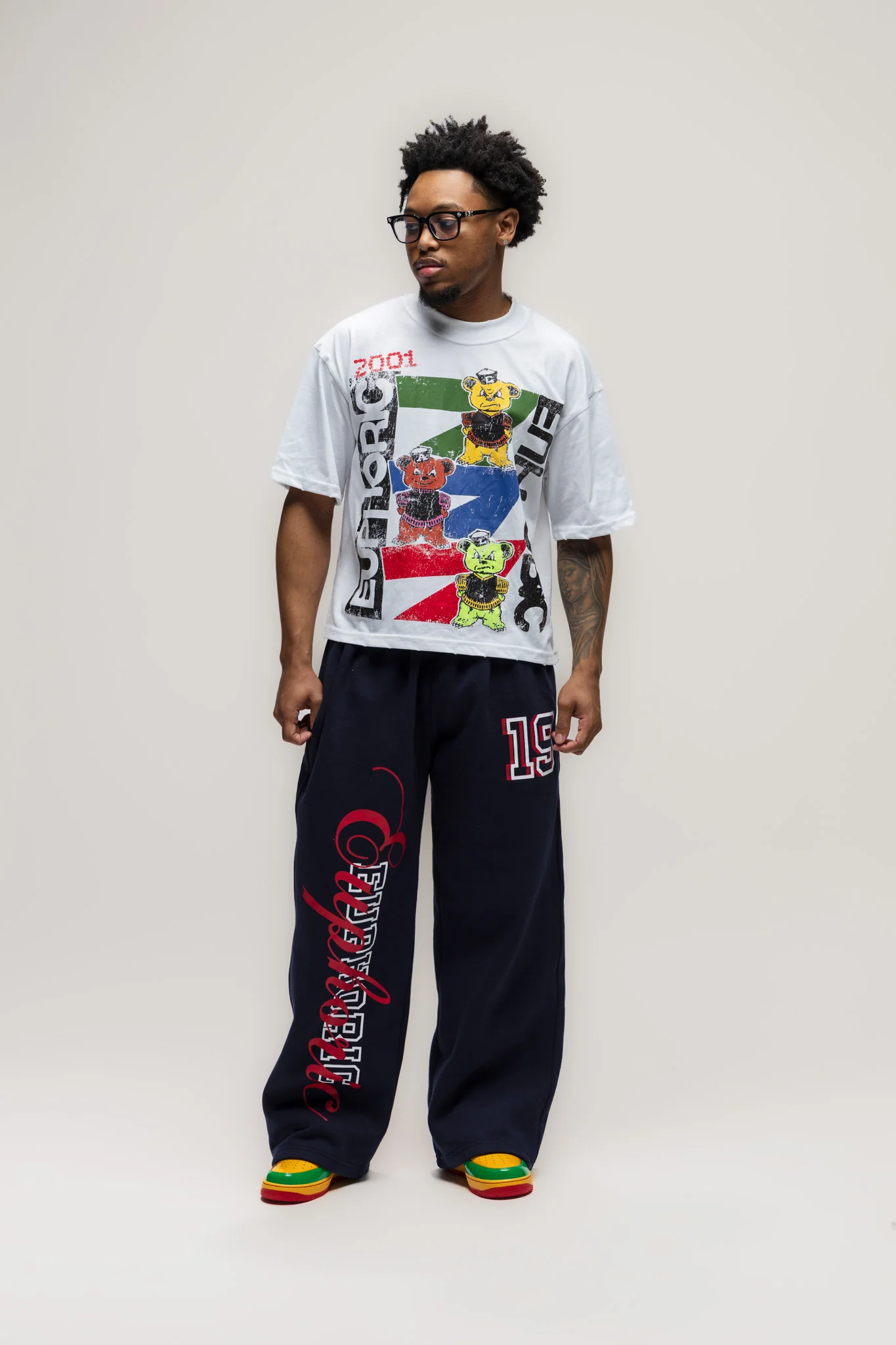 Vintage College Mascot Tee - Image 3